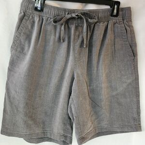 Banana Republic Gray Flat Front Shorts Comfortable Fit